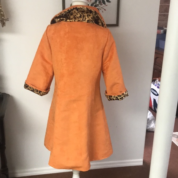 Absolutely amazing spring brushed suede reversible coat - Picture 7 of 12